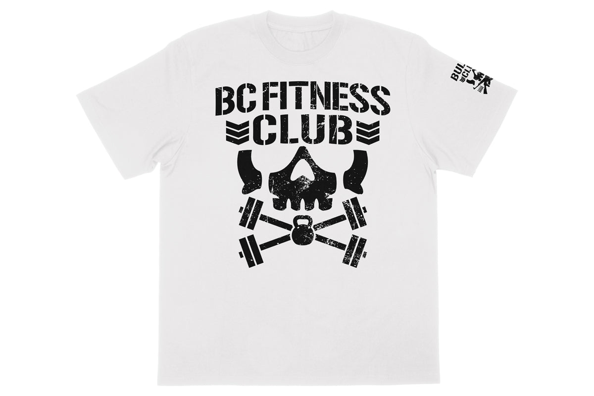 石森太二「BC FITNESS CLUB」Tシャツ（ホワイト）