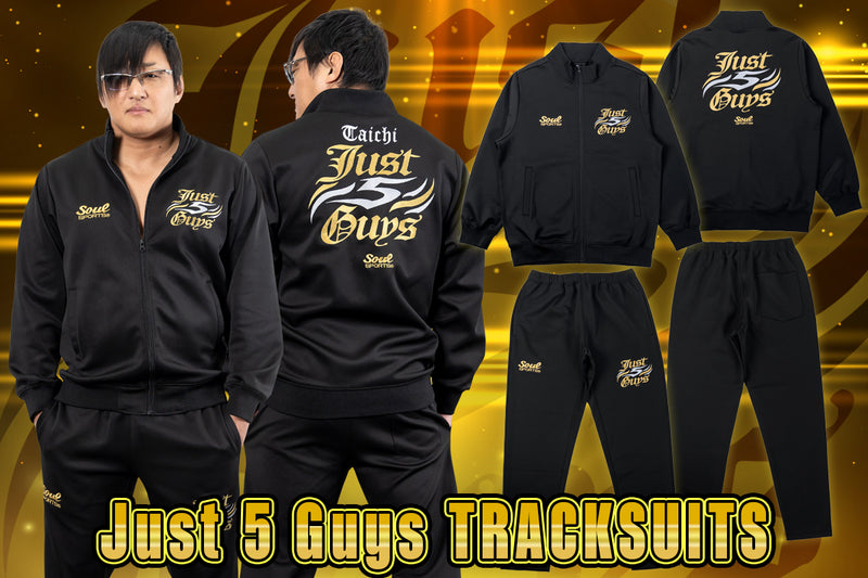 SOUL SPORTS Just 5 Guysジャージ M 新日本プロレス 銀座販売中