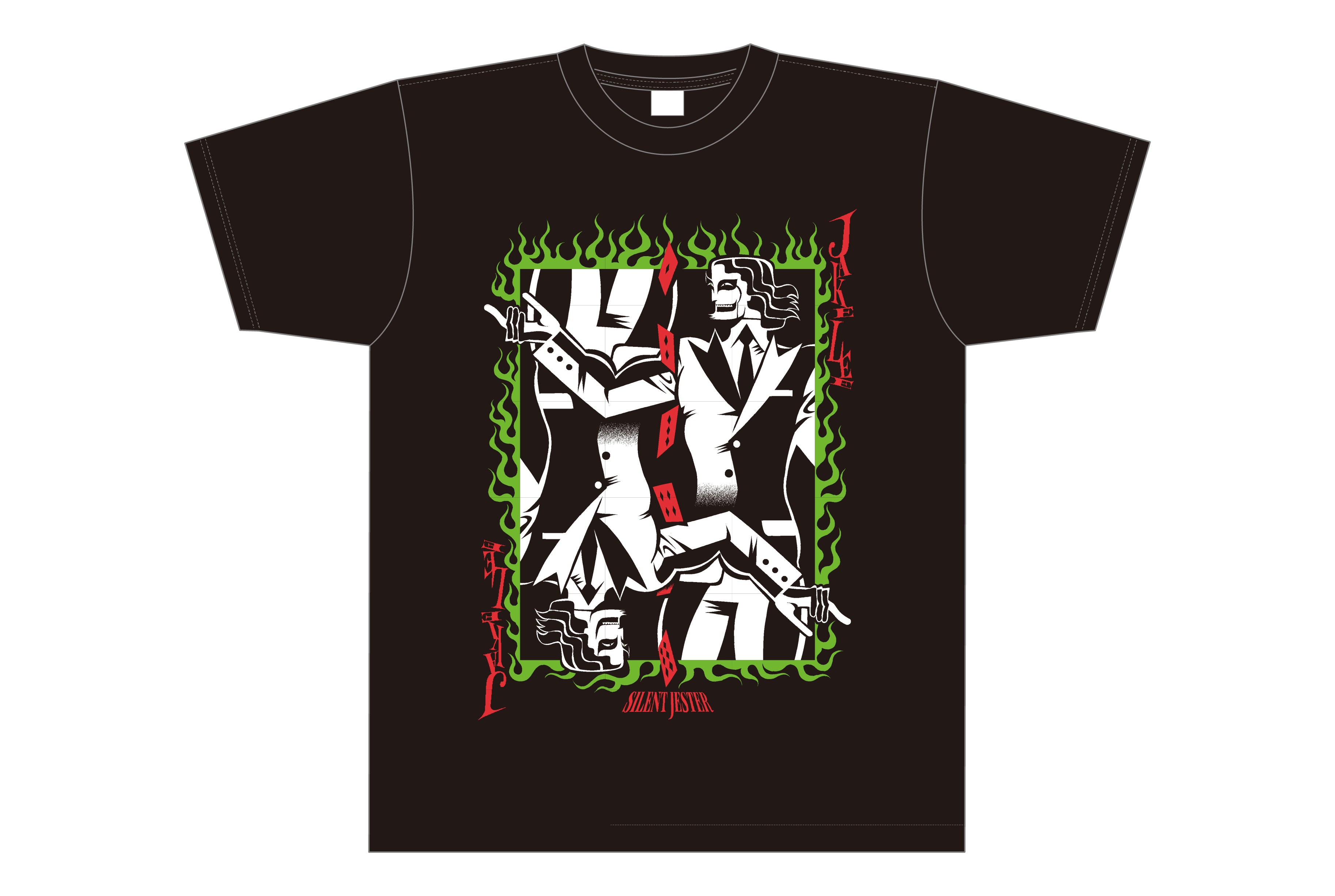 【9月中旬以降お届け】ジェイク・リー「TRUMP CARD」Tシャツ＆トートバッグセット（ブラック）
