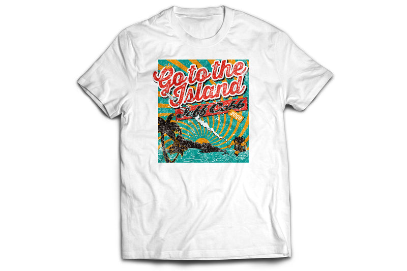 ジェフ・コブ「GO TO THE ISLAND」Tシャツ