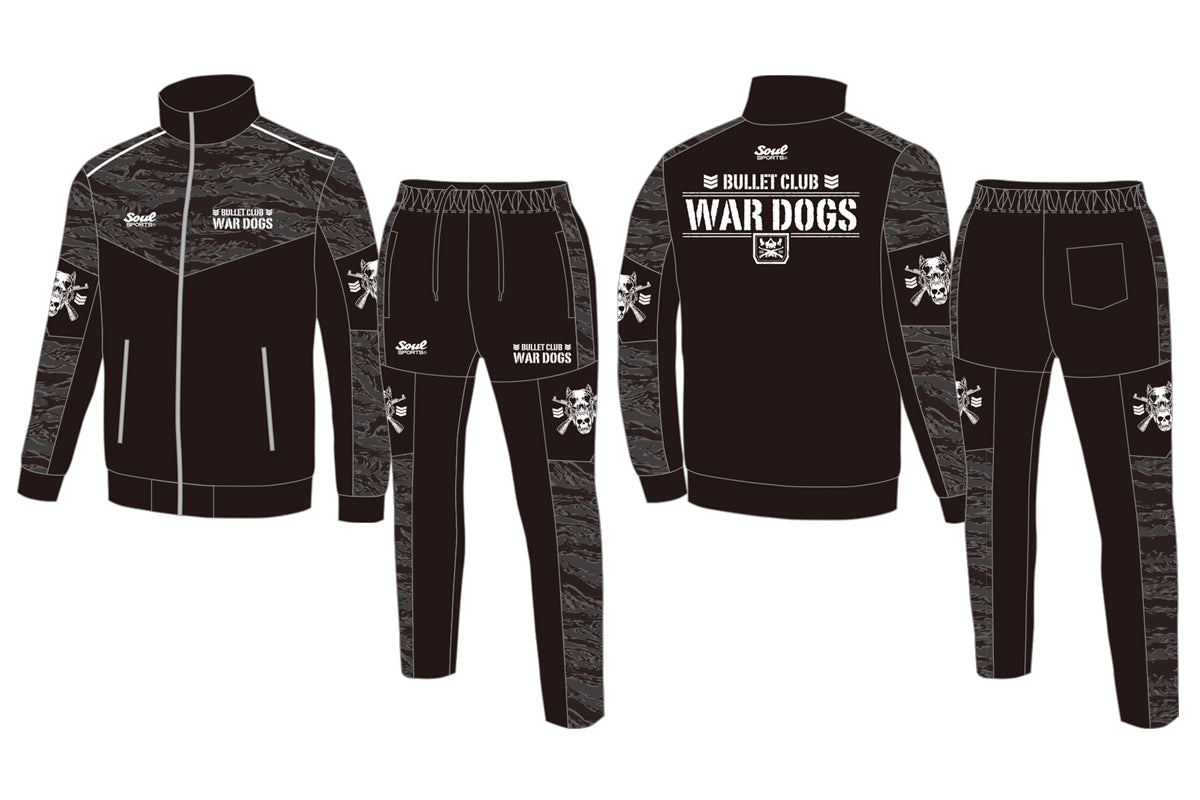 BULLET CLUB WAR DOGS SOUL SPORTS ジャージセットアップ(2026)
