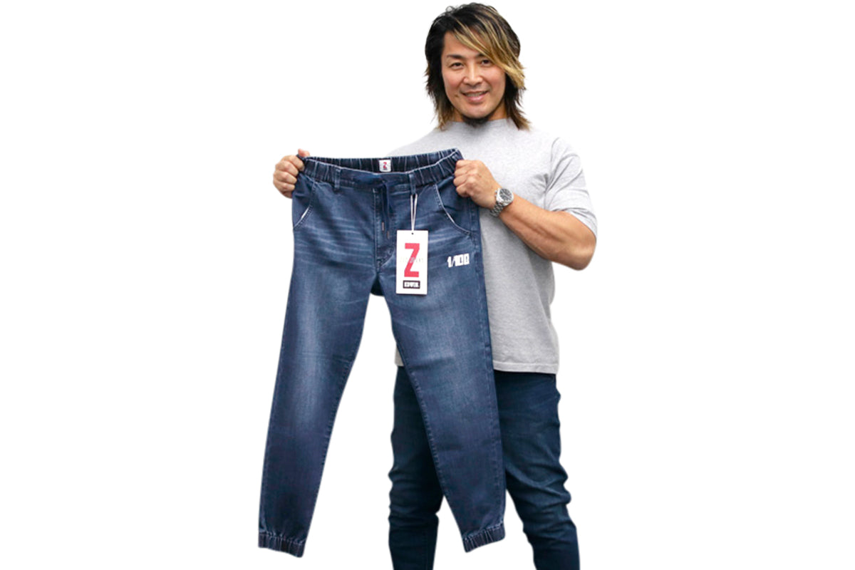棚橋弘至×EDWIN JOGGERパンツ（デニム濃色）