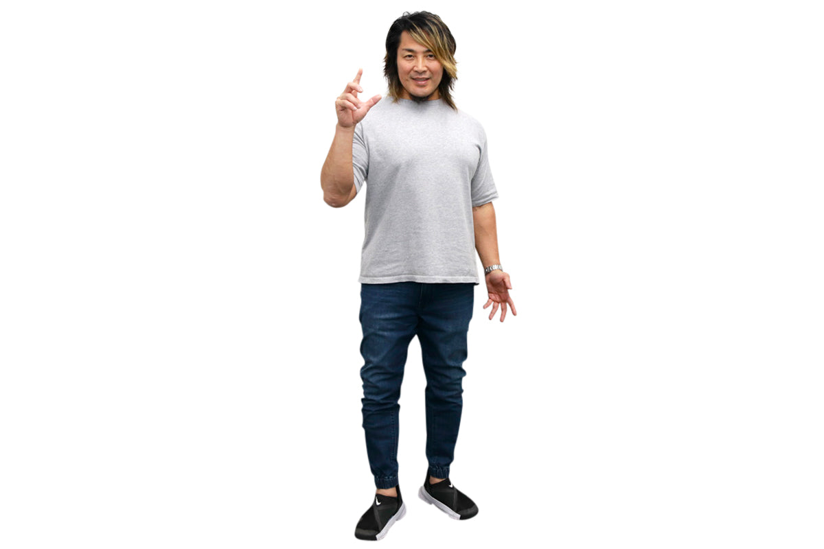 棚橋弘至×EDWIN JOGGERパンツ（デニム濃色）