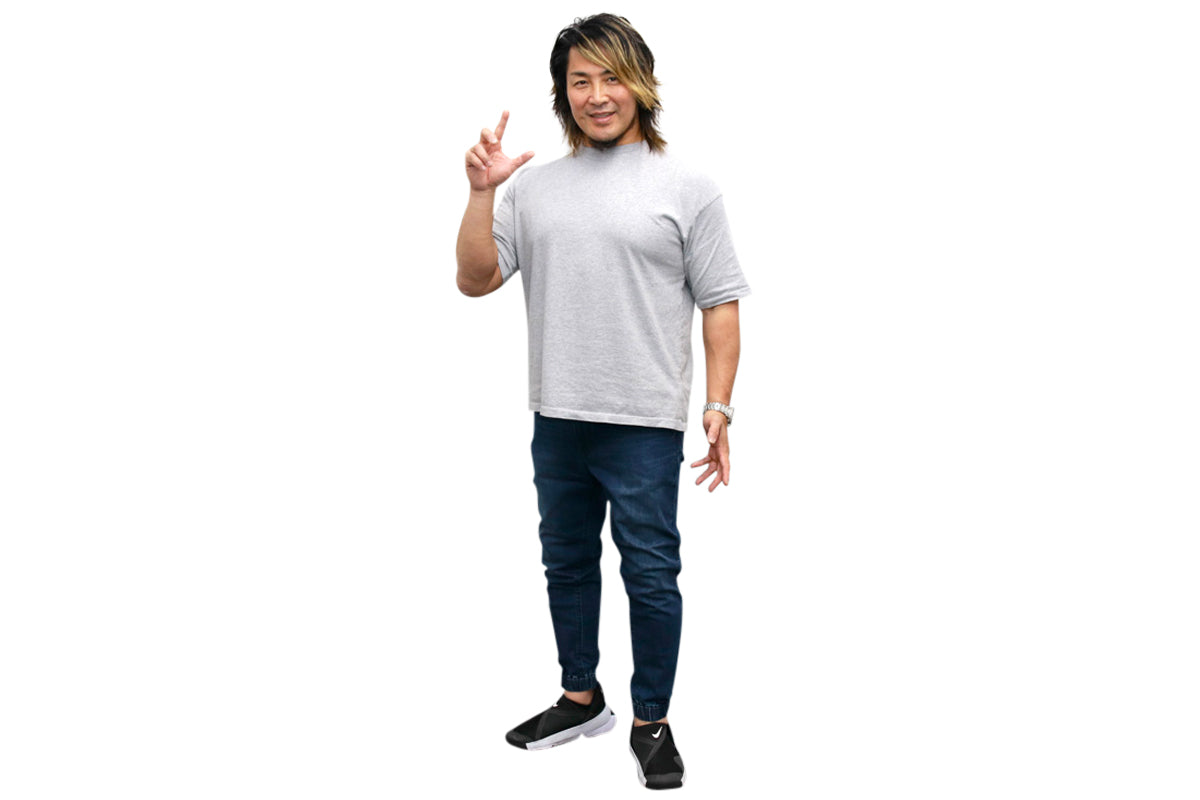 棚橋弘至×EDWIN JOGGERパンツ（デニム濃色）