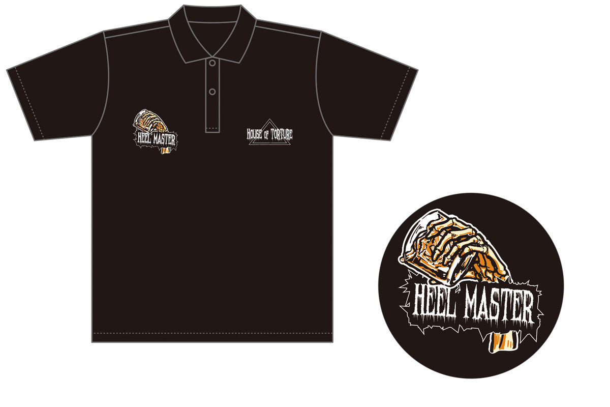 金丸義信 マスターセット（「REFEREE MASTER」ポロシャツ＆「WHISKY MASTER」コースター）