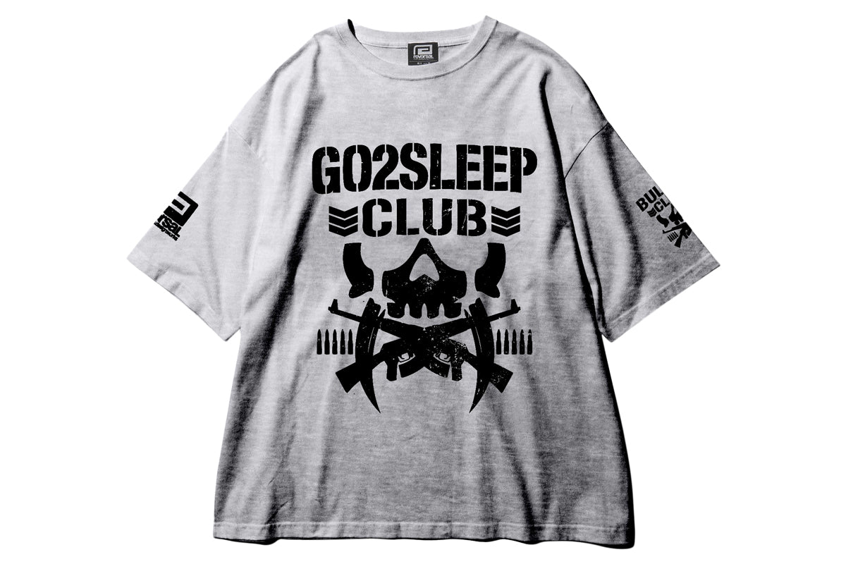 KENTA「GO 2 SLEEP CLUB OVER SIZE TEE」（GRAY）