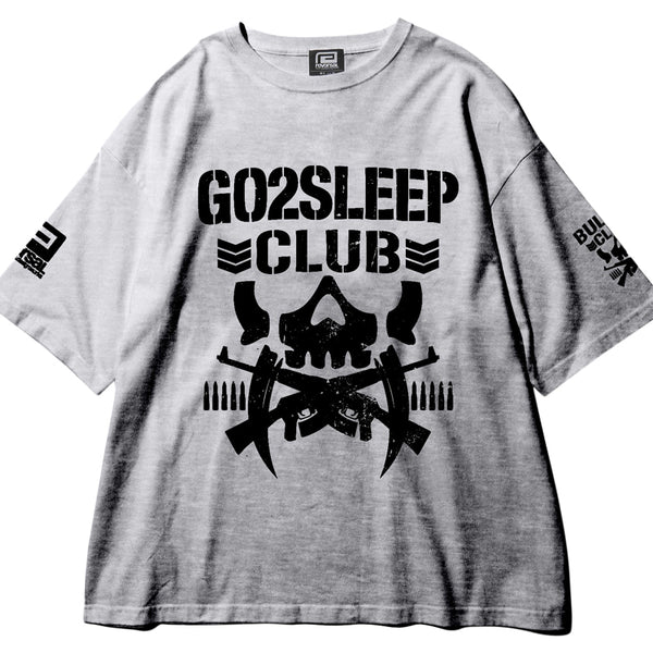 KENTA「GO 2 SLEEP CLUB OVER SIZE TEE」（GRAY）