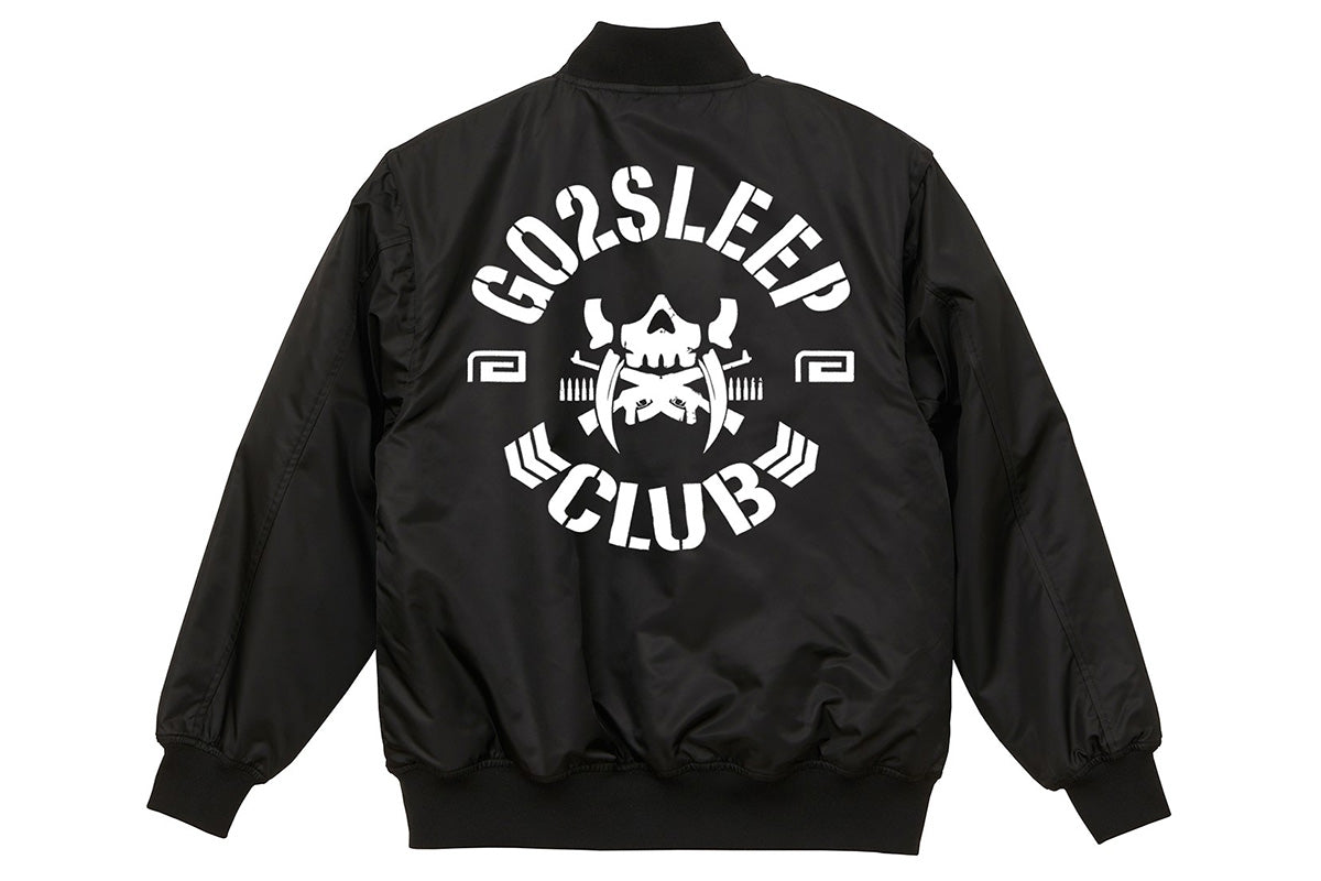 【11/30以降お届け】KENTA「GO 2 SLEEP CLUB CIRCLE LOGO STADIUM JACKET」