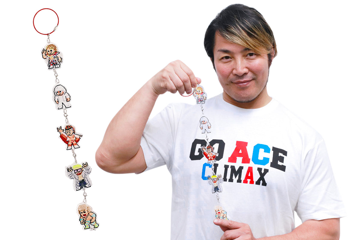 「dotswrestler」つながるアクリルキーホルダー（G1 CLIMAX 35）/Aセット