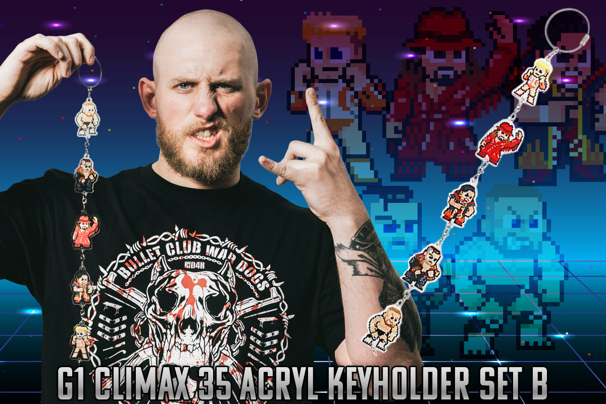 dotswrestler」つながるアクリルキーホルダー（G1 CLIMAX 35）/Bセット