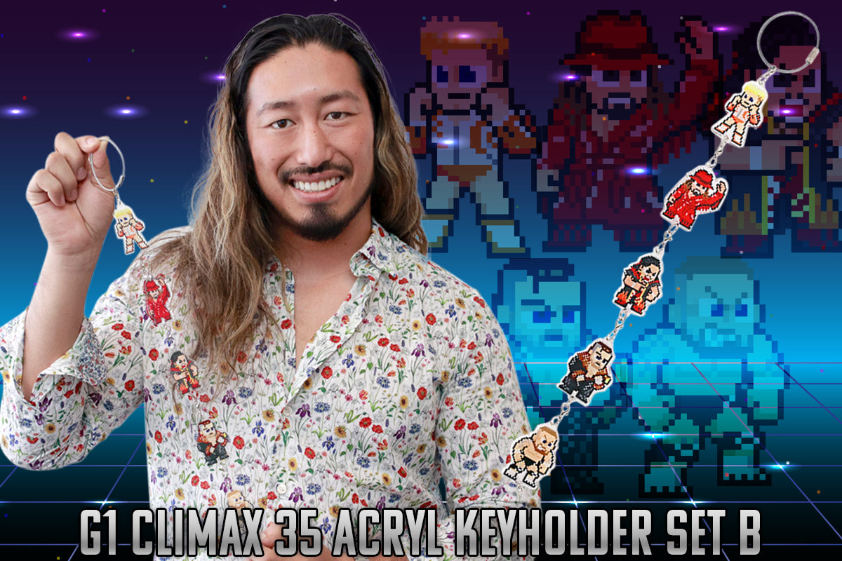 dotswrestler」つながるアクリルキーホルダー（G1 CLIMAX 35）/Bセット