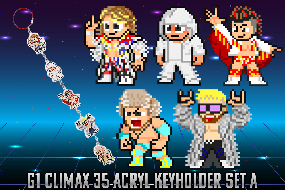 「dotswrestler」つながるアクリルキーホルダー（G1 CLIMAX 35）/Aセット