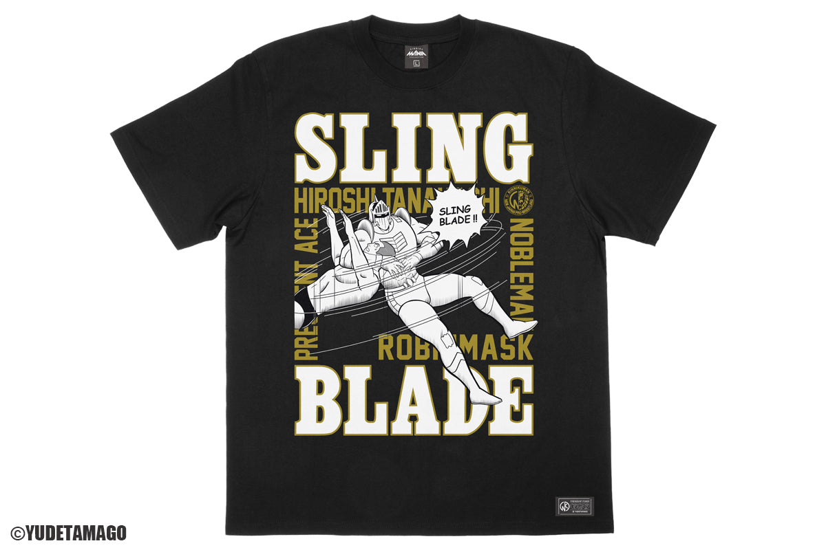 キン肉マンコラボ 棚橋弘至×ロビンマスク「SLING BLADE」Tシャツ