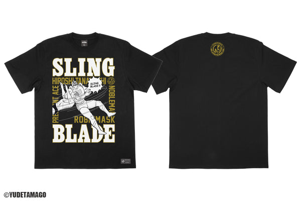 キン肉マンコラボ 棚橋弘至×ロビンマスク「SLING BLADE」Tシャツ