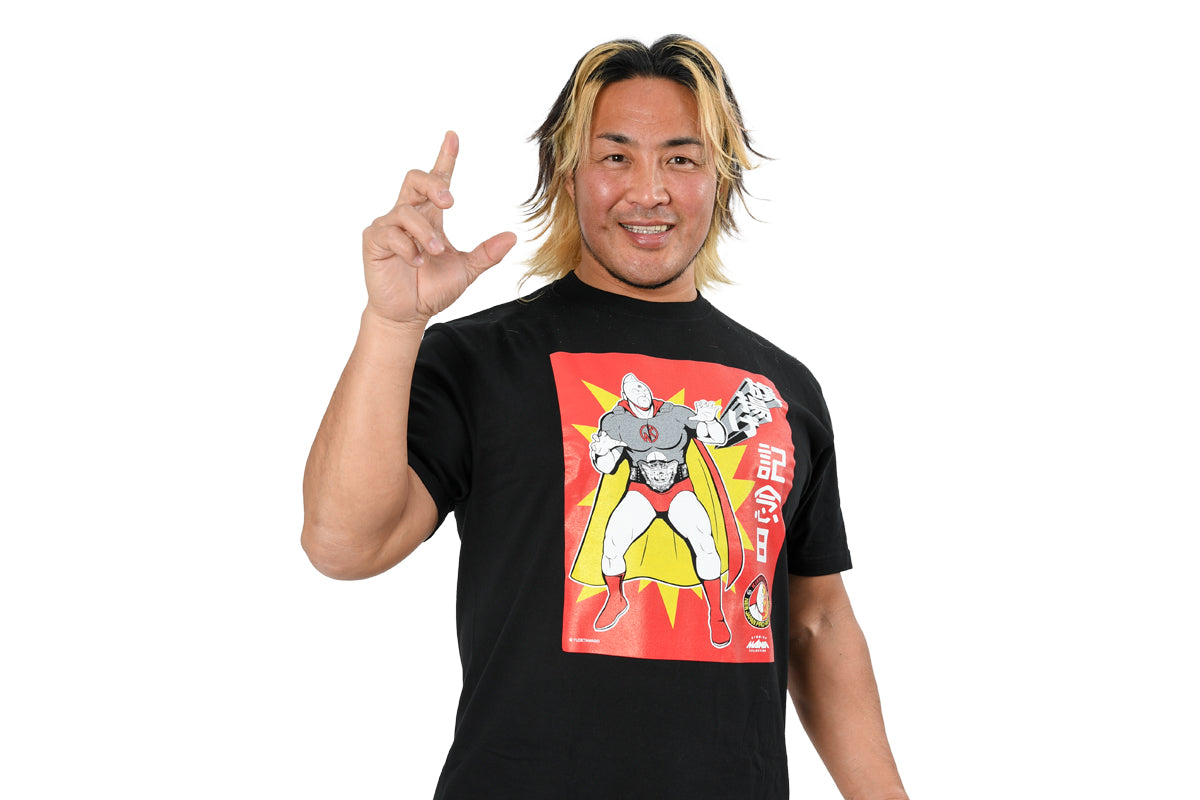 キン肉マンコラボ 新日本プロレス 旗揚げ記念日×キン肉スグル Tシャツ