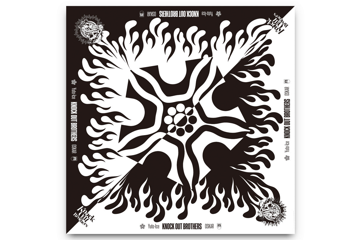 Knock Out Brothers「K.O.B SYMBOL MARK」スカーフ