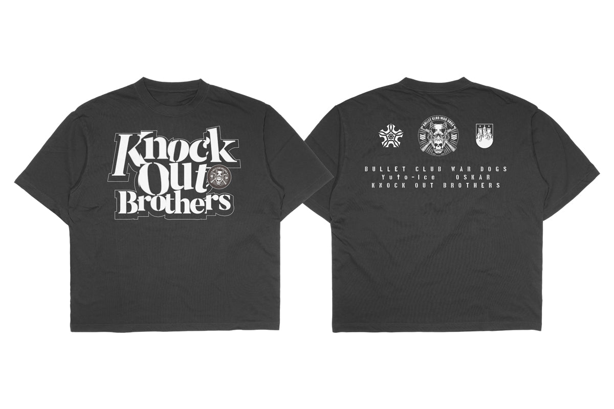 Knock Out Brothers ビッグシルエットTシャツ