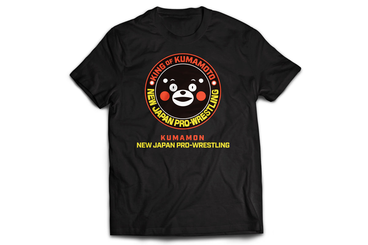 新日本プロレス×くまモン コラボ チャリティTシャツ