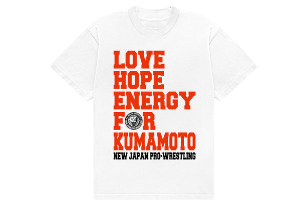 新日本プロレス 熊本地震 チャリティTシャツ