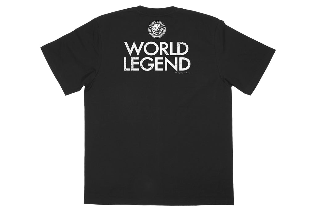 獣神サンダー・ライガー「WORLD LEGEND」Tシャツ（2024・ファイト）