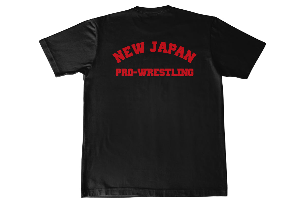 ライオンマーク ドライTシャツ（2025・ブラック×レッド×ゴールド）
