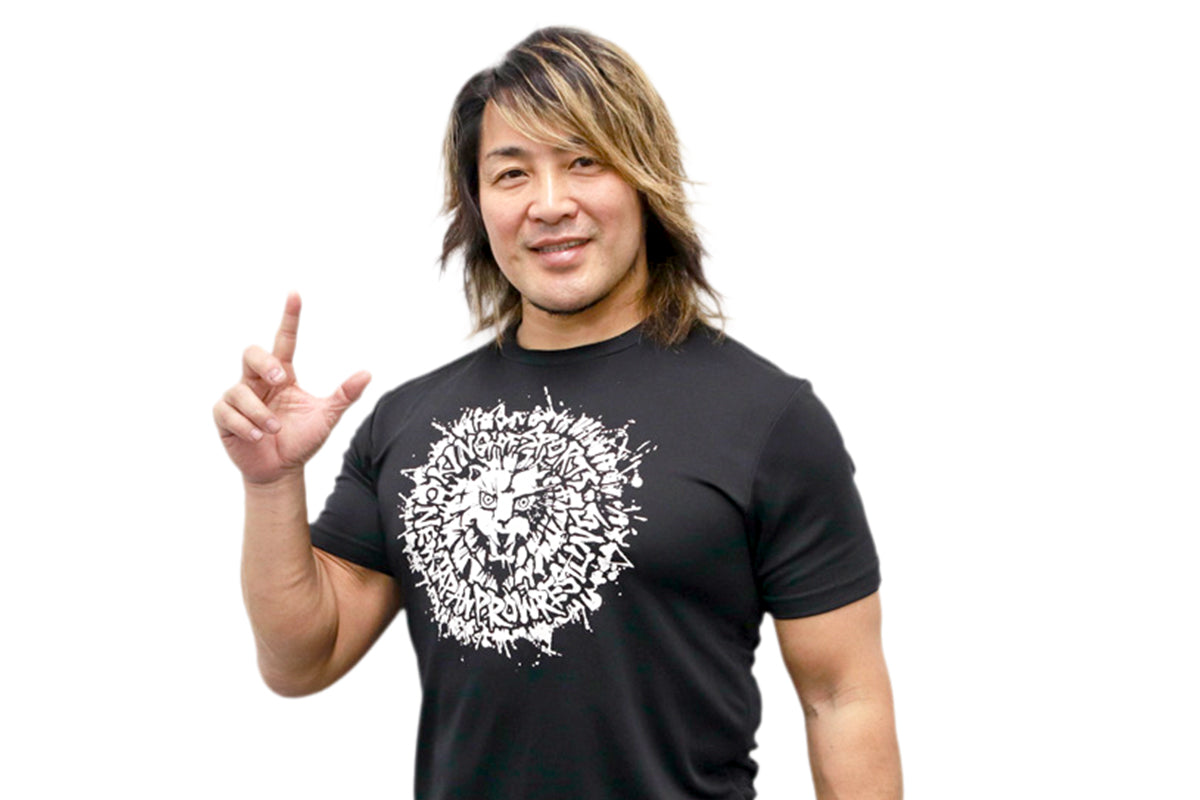 ライオンマーク ドライTシャツ（2025・ブラック×ホワイト）