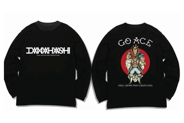 棚橋弘至×KAT$UO コラボロングスリーブ（ブラック）