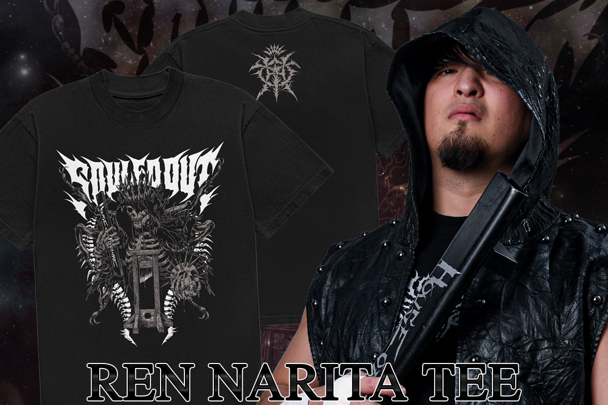 成田蓮「Throne of Torture」Tシャツ