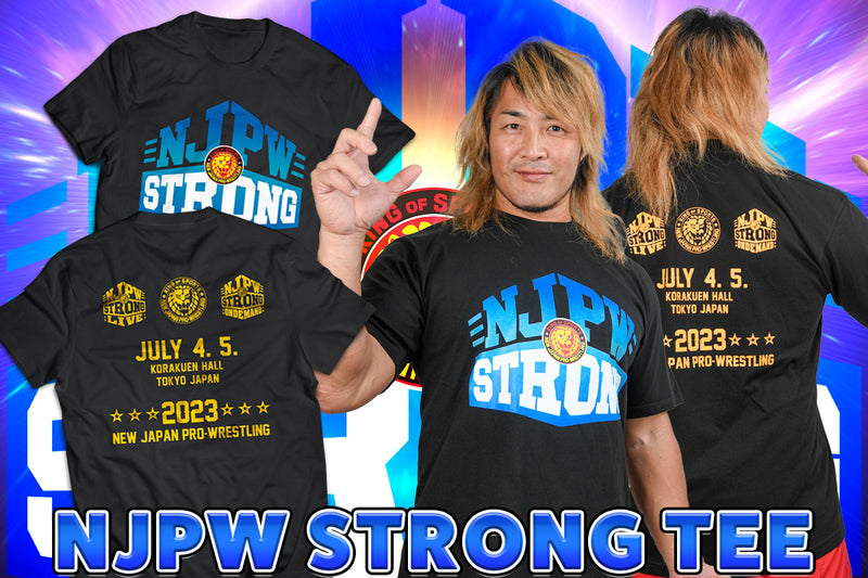 NJPW STRONG Tシャツ