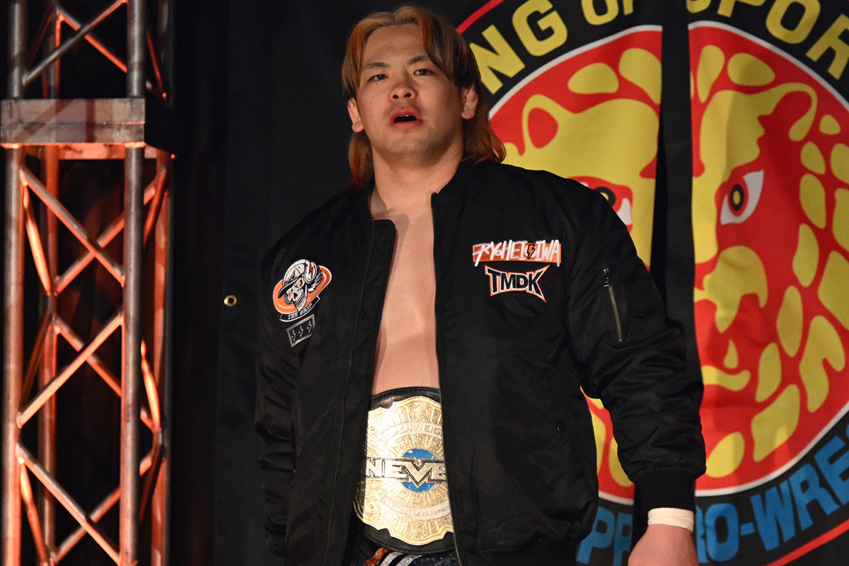 新日本プロレス　大岩陵平 MA-1 ジャケット NJPW TMDK Sサイズ 大岩陵平 MA-1 ジャケット