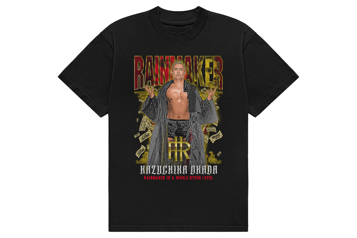 オカダ・カズチカ「RAINMAKER」Tシャツ(2026)