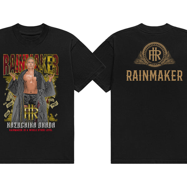 オカダ・カズチカ「RAINMAKER」Tシャツ(2026)