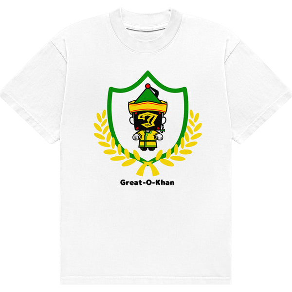グレート-O-カーン 絵ーカーン 9節「ちび帝オー 弐」Tシャツ（ホワイト）