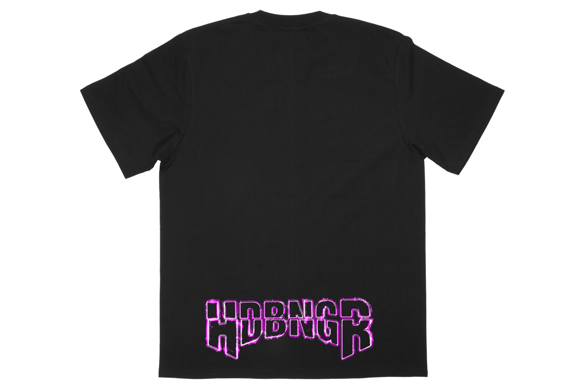 エル・ファンタズモ「ELECTRIC SKULL」Tシャツ（ブラック）