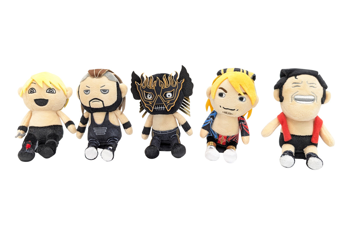 プロレスフィギュア セット② ウルフパックnWo 激レアステッカー付き！ ぴょんすけ EVIL