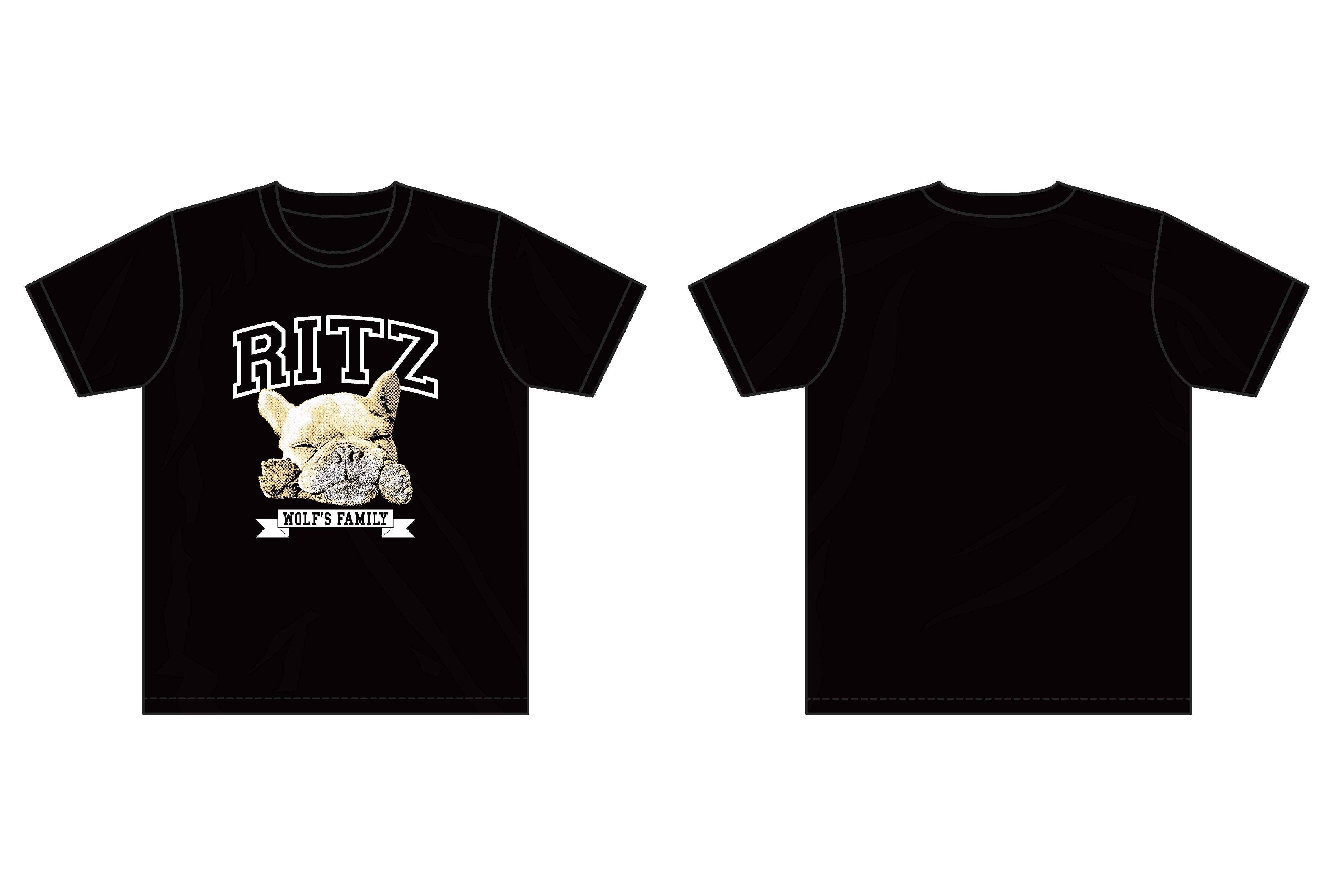 ウルフアロン「RITZ」Tシャツ&ミニトートバッグセット