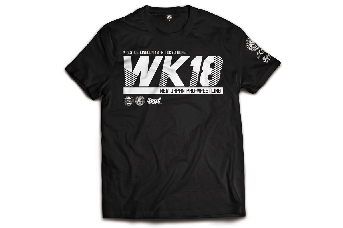 WRESTLE KINGDOM 18 大会記念 SOUL SPORTS Tシャツ