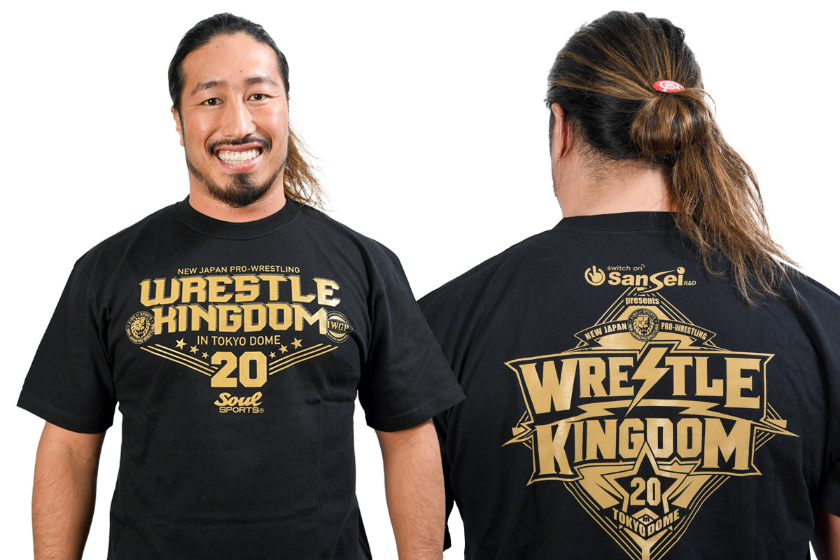 WRESTLE KINGDOM 20 大会記念 SOUL SPORTS Tシャツ