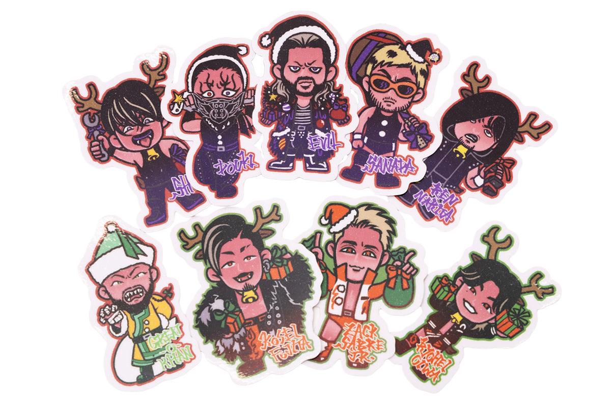 クリスマス フレークシールセット（C）