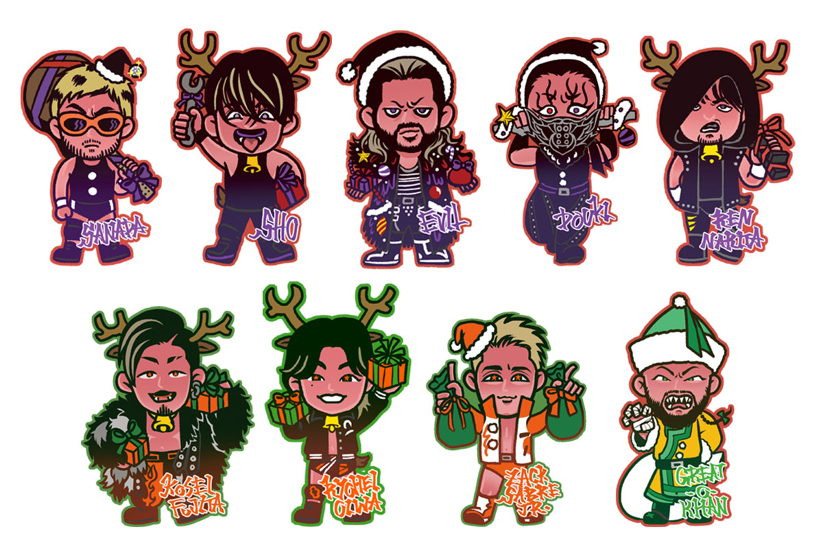 クリスマス フレークシールセット（C）