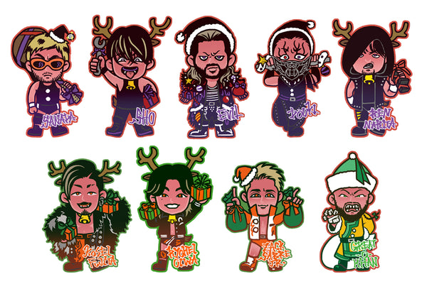 クリスマス フレークシールセット（C）