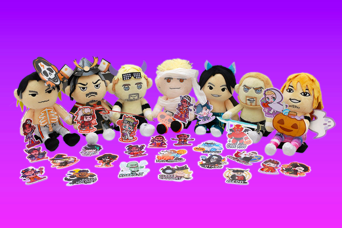 BULLET CLUB WAR DOGS ハロウィーン フレークシールセット