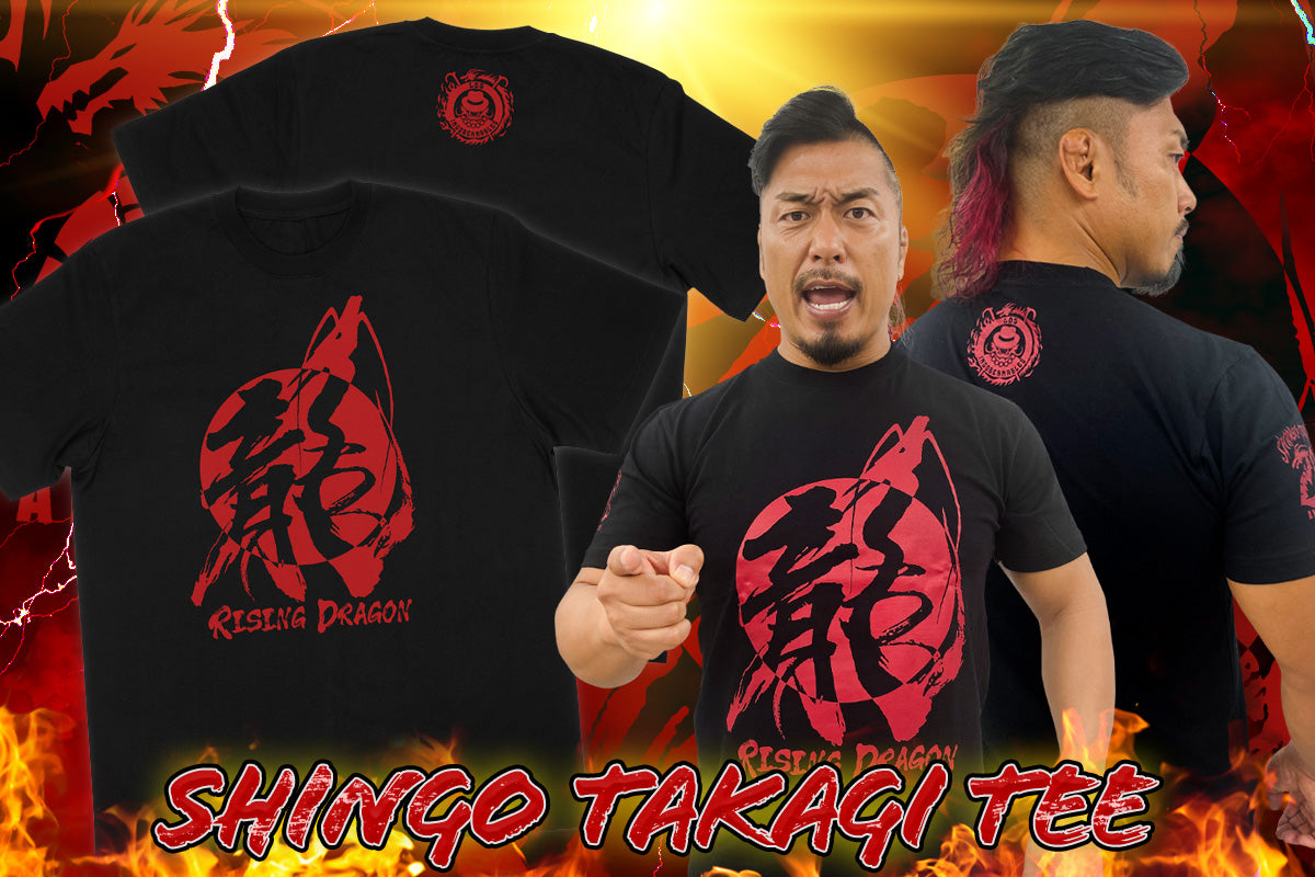 鷹木信悟「20th RISING DRAGON」Tシャツ（ブラック）