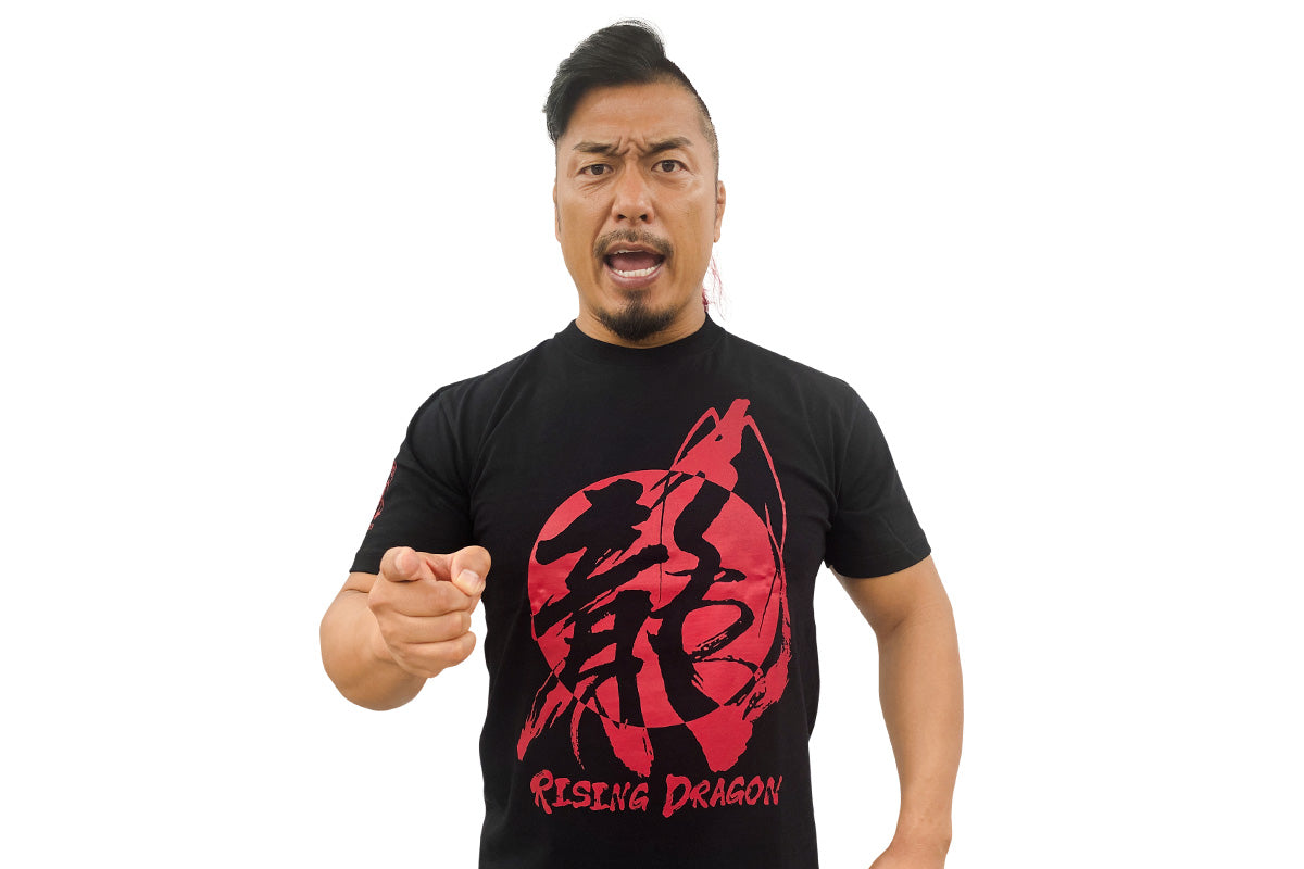 鷹木信悟「20th RISING DRAGON」Tシャツ（ブラック）