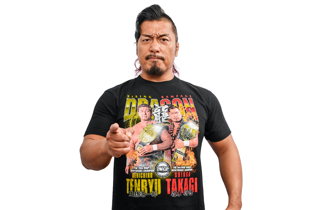 天龍源一郎&鷹木信悟 コラボTシャツ