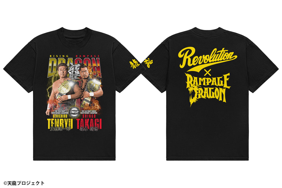 天龍源一郎&鷹木信悟 コラボTシャツ