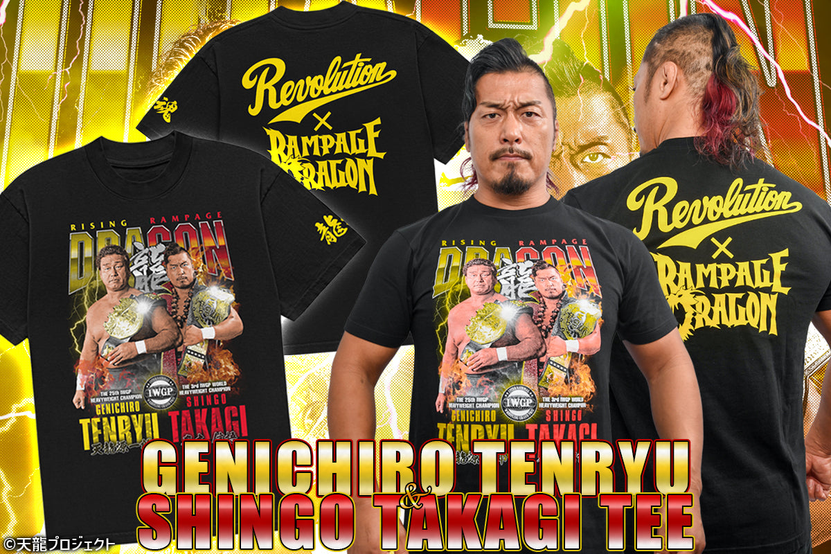 天龍源一郎&鷹木信悟 コラボTシャツ