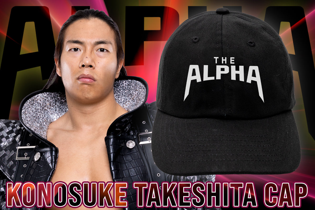 KONOSUKE TAKESHITA "THE ALPHA"ロゴ キャップ