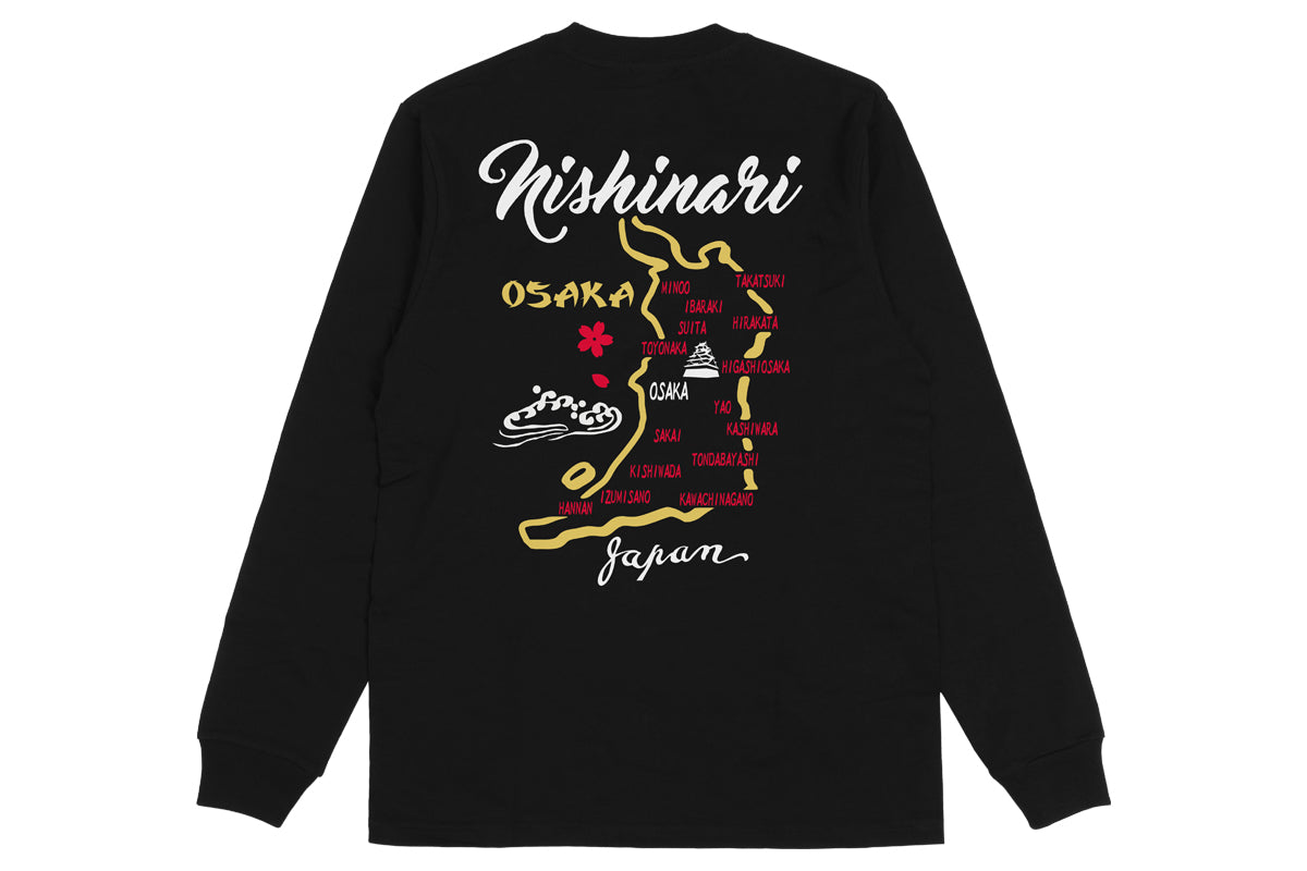 KONOSUKE TAKESHITA "NISHINARI" ロングスリーブTシャツ