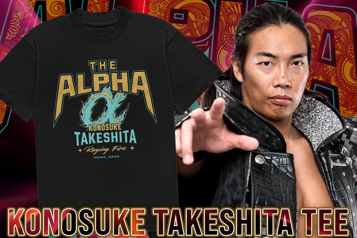 KONOSUKE TAKESHITA "レイジングファイヤー"Tシャツ